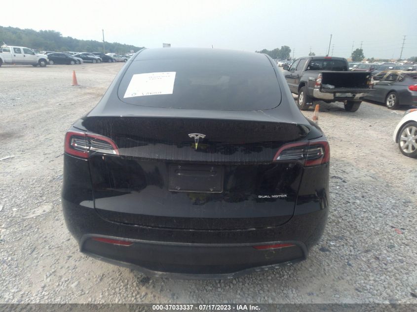 2022 TESLA MODEL Y LONG RANGE - 7SAYGDEE9NF425920