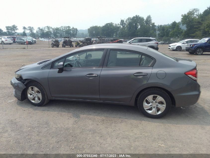 2013 HONDA CIVIC SDN LX - 19XFB2F59DE094590