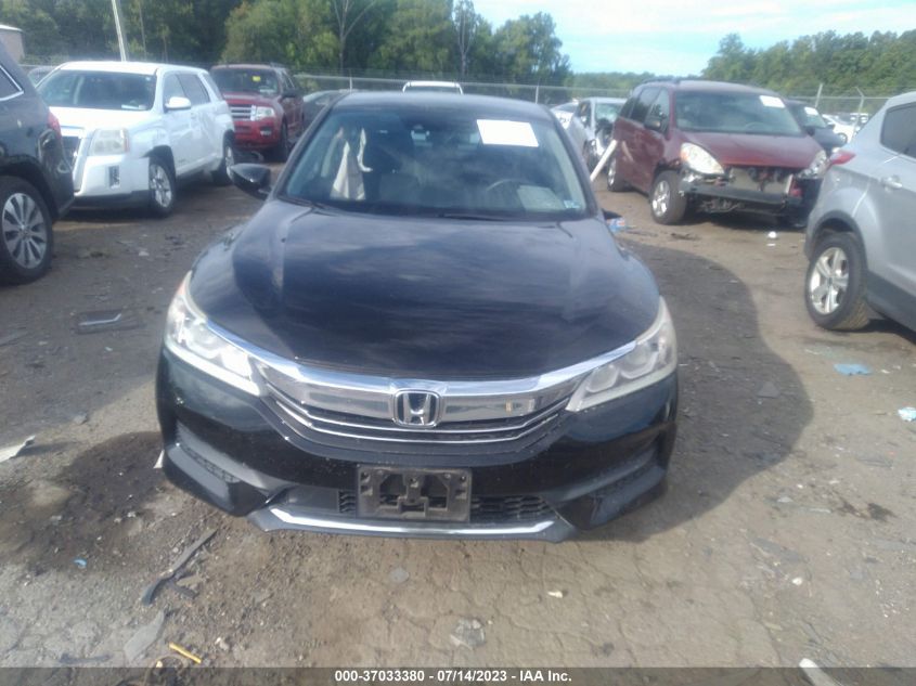 2016 HONDA ACCORD SEDAN LX - 1HGCR2F44GA198449