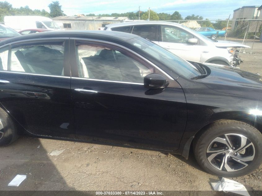 2016 HONDA ACCORD SEDAN LX - 1HGCR2F44GA198449