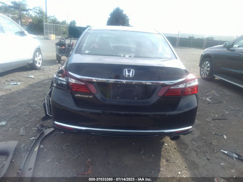 2016 HONDA ACCORD SEDAN LX - 1HGCR2F44GA198449