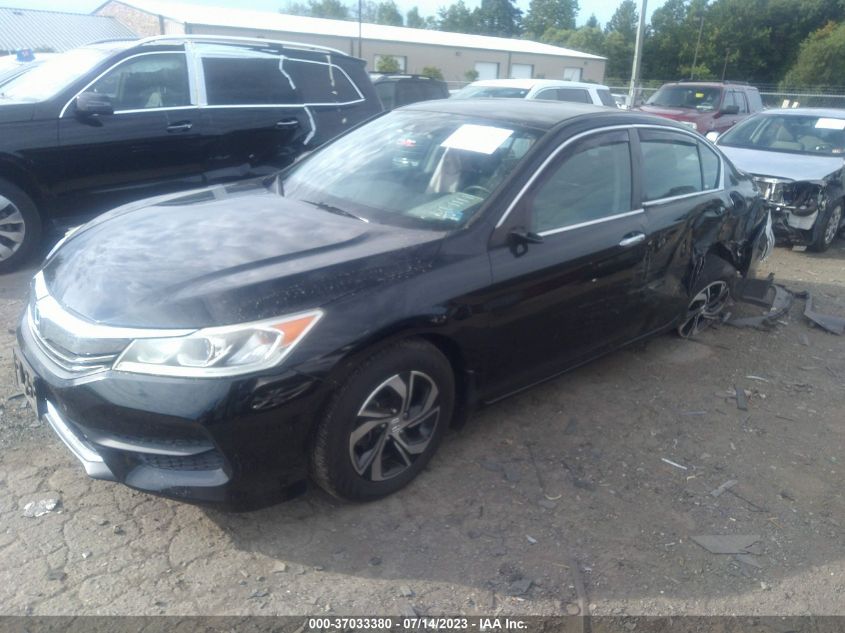 2016 HONDA ACCORD SEDAN LX - 1HGCR2F44GA198449