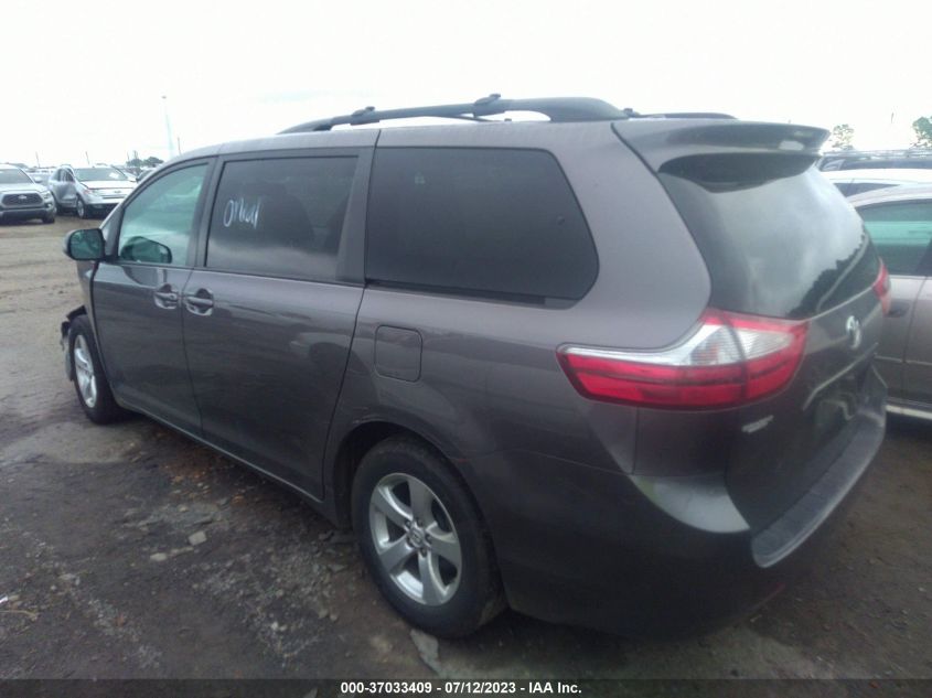 2016 TOYOTA SIENNA LE - 5TDKK3DC1GS757683