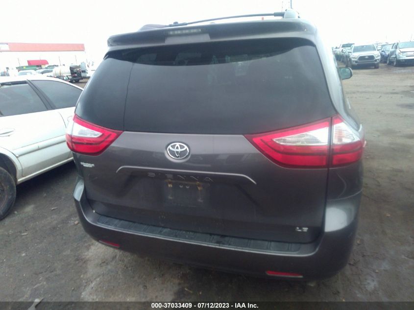 2016 TOYOTA SIENNA LE - 5TDKK3DC1GS757683