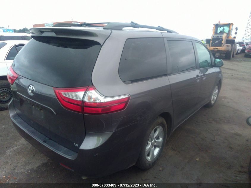 2016 TOYOTA SIENNA LE - 5TDKK3DC1GS757683