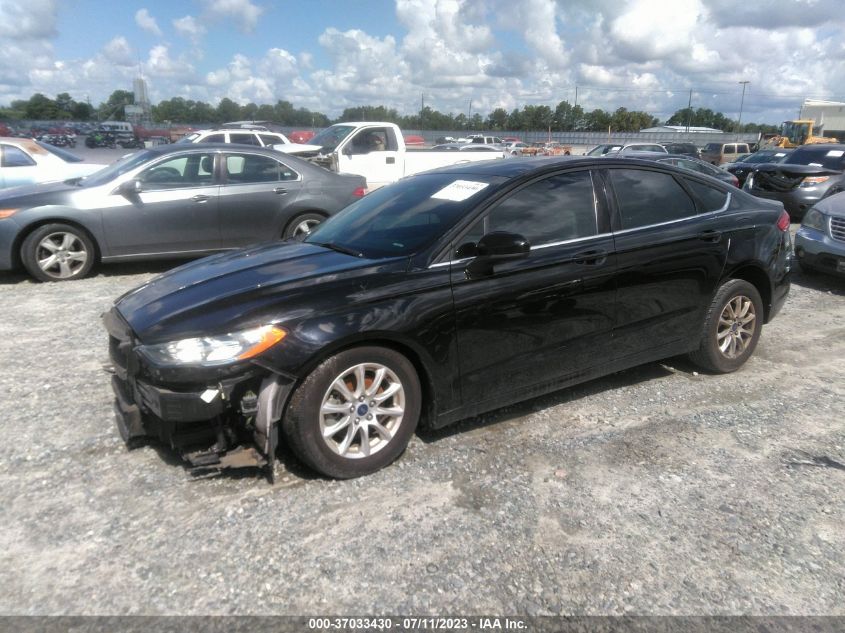 2018 FORD FUSION S - 3FA6P0G74JR195827