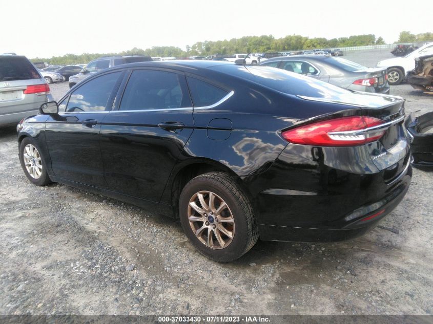 2018 FORD FUSION S - 3FA6P0G74JR195827