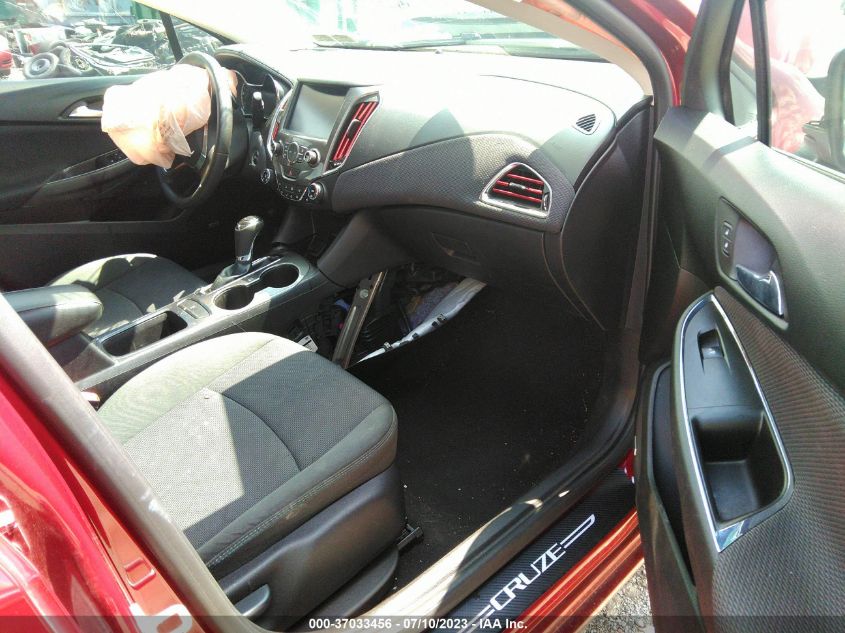 2017 CHEVROLET CRUZE LT - 1G1BE5SM2H7194887