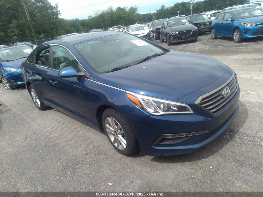 2015 HYUNDAI SONATA SE - 5NPE24AF8FH074644