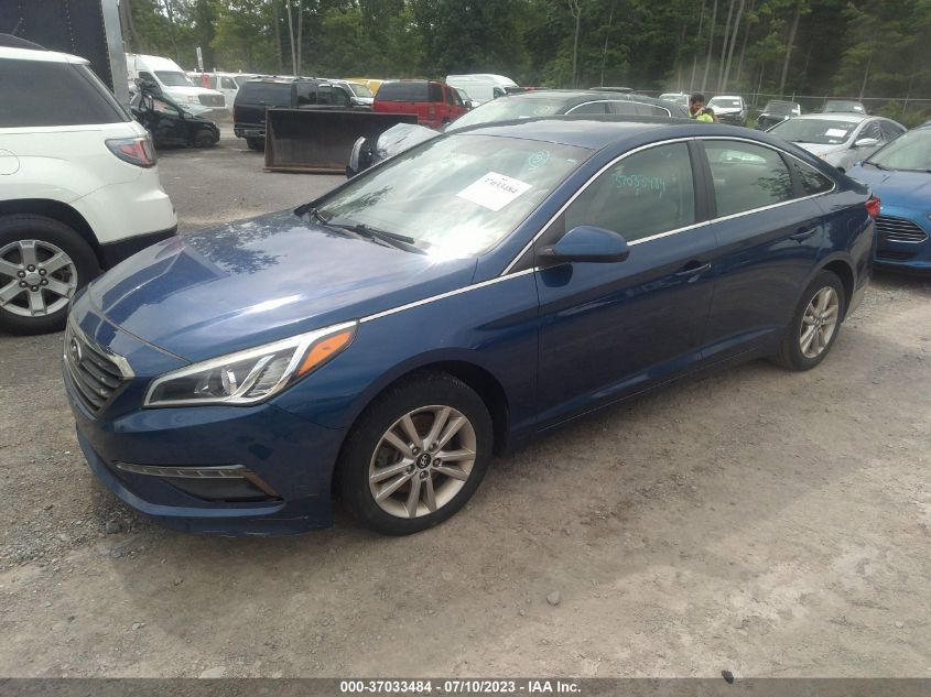 2015 HYUNDAI SONATA SE - 5NPE24AF8FH074644