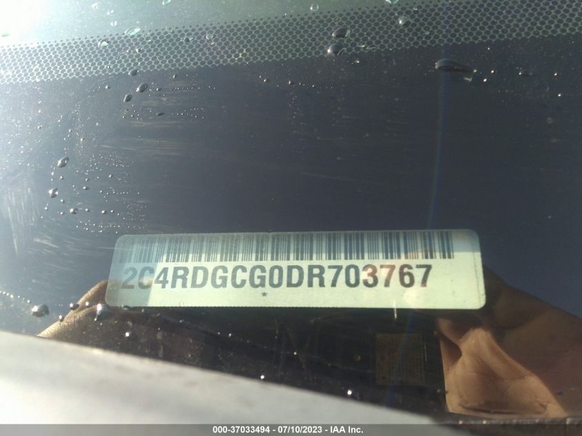 2013 DODGE GRAND CARAVAN SXT - 2C4RDGCG0DR703767