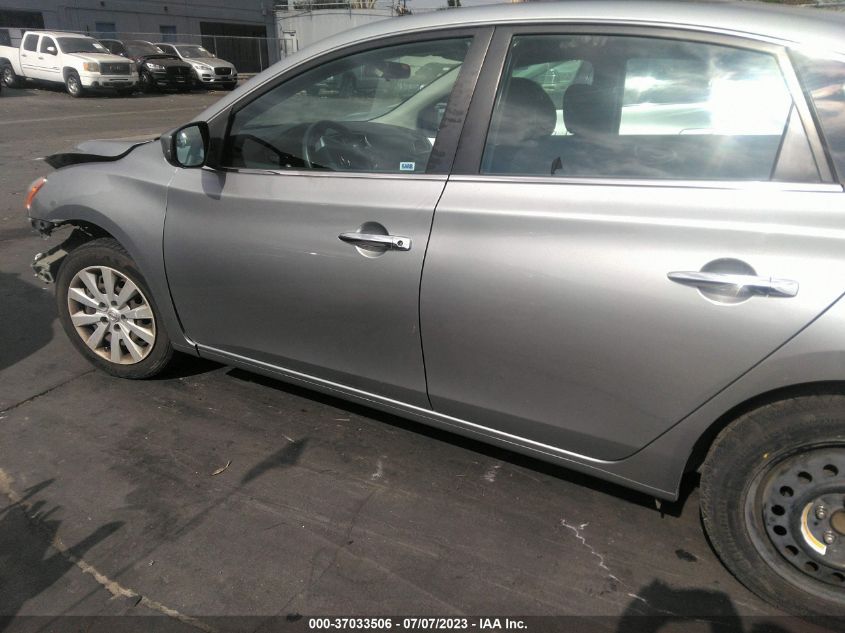 2014 NISSAN SENTRA S - 3N1AB7AP0EY333429