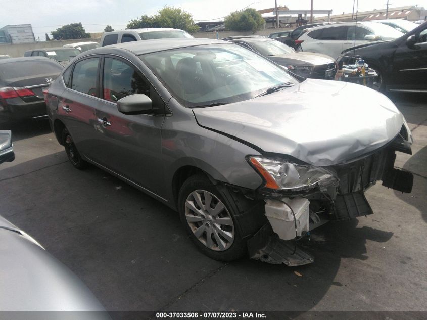 2014 NISSAN SENTRA S - 3N1AB7AP0EY333429