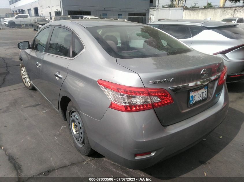 2014 NISSAN SENTRA S - 3N1AB7AP0EY333429