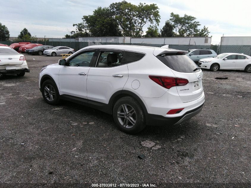 2017 HYUNDAI SANTA FE SPORT - 5NMZTDLBXHH000389