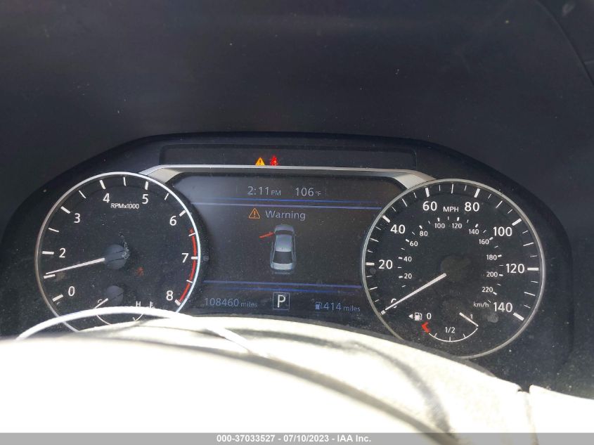 2021 NISSAN ALTIMA 2.5 SV - 1N4BL4DV1MN358901