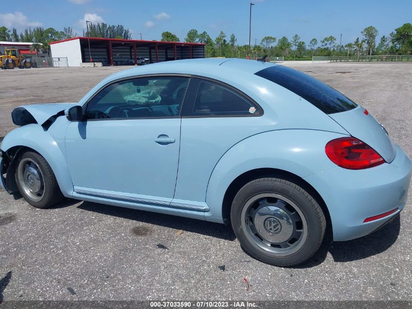2013 VOLKSWAGEN BEETLE COUPE 2.5L - 3VWJP7ATXDM641660