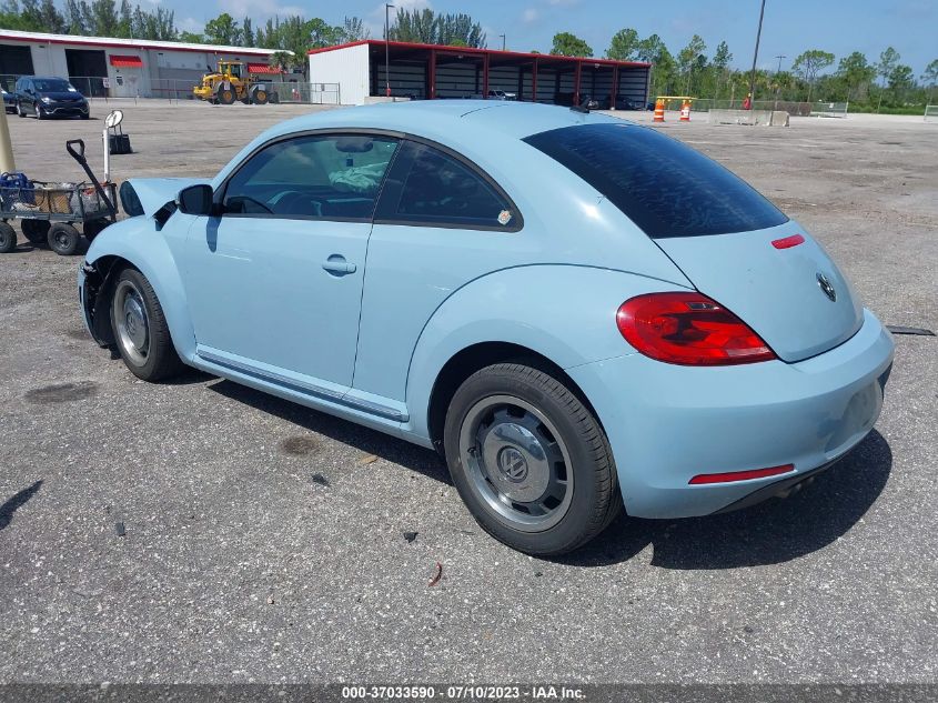 2013 VOLKSWAGEN BEETLE COUPE 2.5L - 3VWJP7ATXDM641660