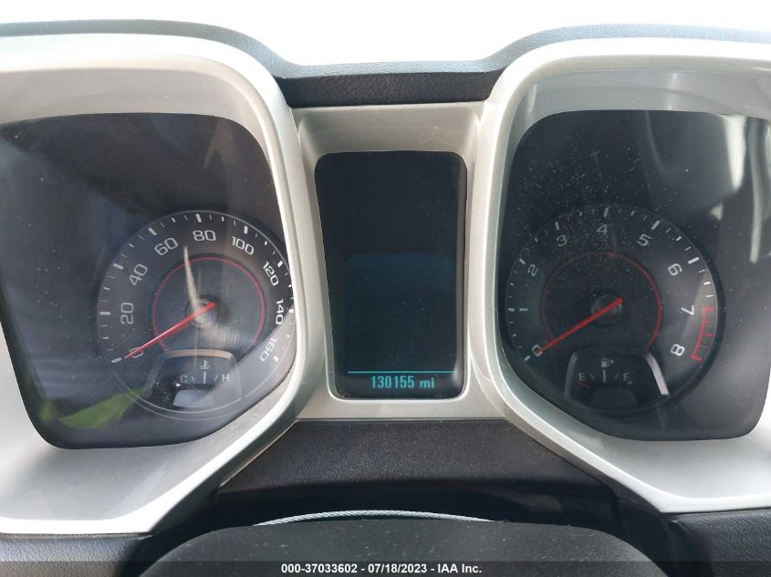2013 CHEVROLET CAMARO LT - 2G1FC1E36D9175433