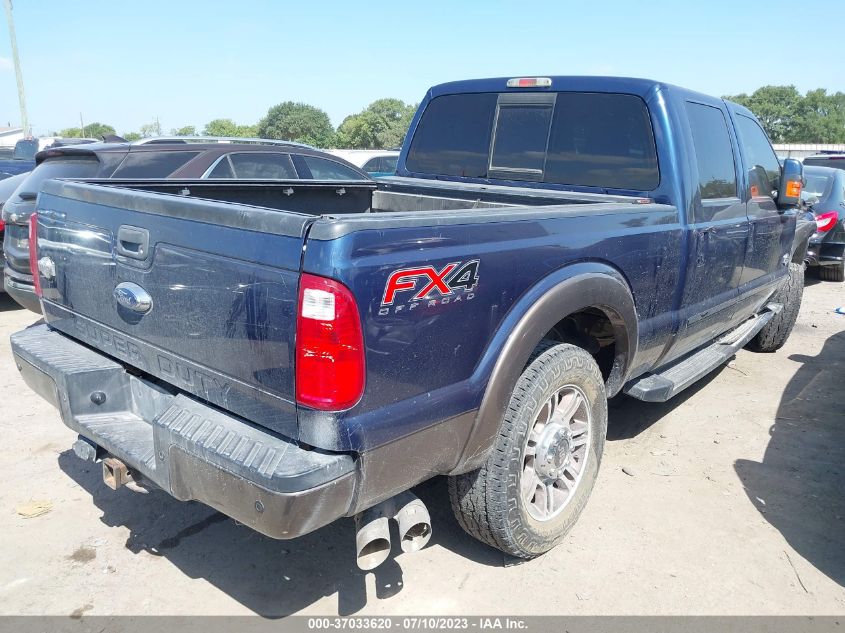 2015 FORD SUPER DUTY F-250 SRW LARIAT/PLATINUM - 1FT7W2BT2FED06242