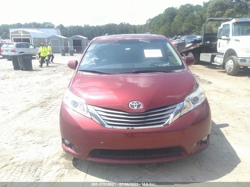 2013 TOYOTA SIENNA XLE AAS/XLE/LTD - 5TDYK3DCXDS284002