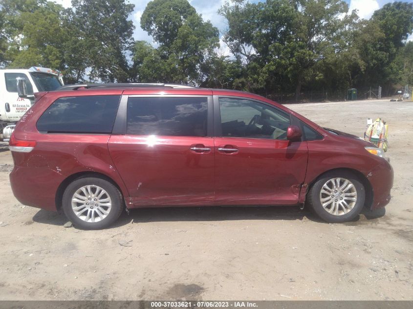 2013 TOYOTA SIENNA XLE AAS/XLE/LTD - 5TDYK3DCXDS284002