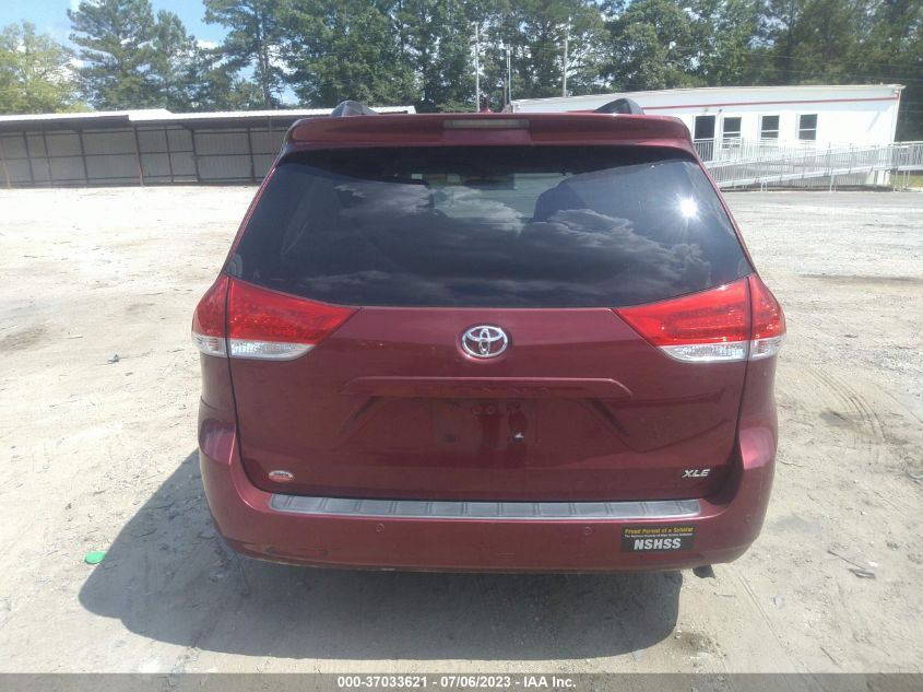 2013 TOYOTA SIENNA XLE AAS/XLE/LTD - 5TDYK3DCXDS284002
