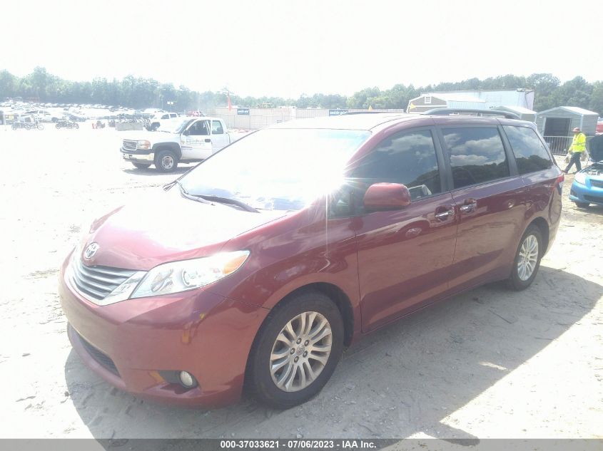 2013 TOYOTA SIENNA XLE AAS/XLE/LTD - 5TDYK3DCXDS284002
