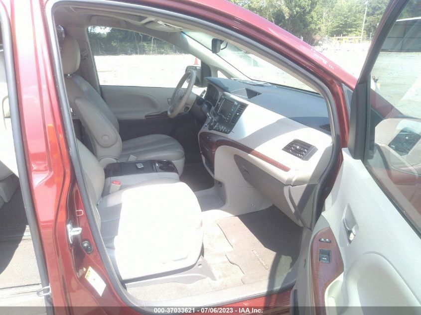 2013 TOYOTA SIENNA XLE AAS/XLE/LTD - 5TDYK3DCXDS284002