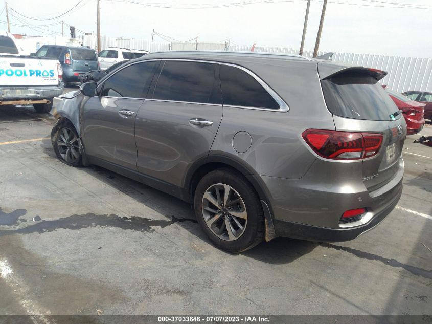 2019 KIA SORENTO EX V6 - 5XYPH4A50KG440001