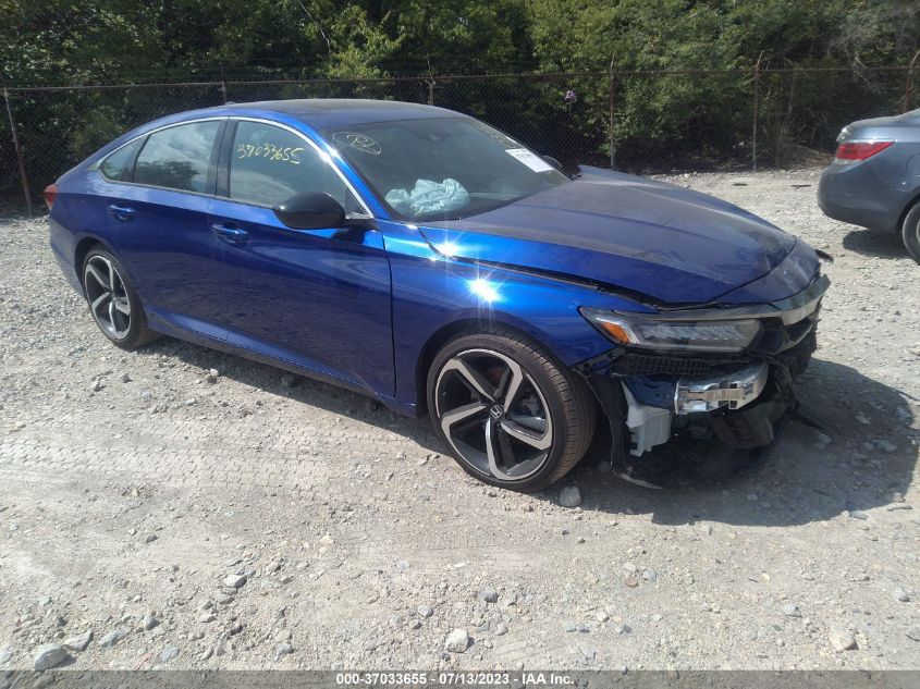 2021 HONDA ACCORD SEDAN SPORT - 1HGCV2F35MA032035