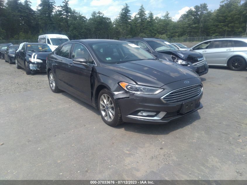 2017 FORD FUSION SE - 3FA6P0HD8HR352709