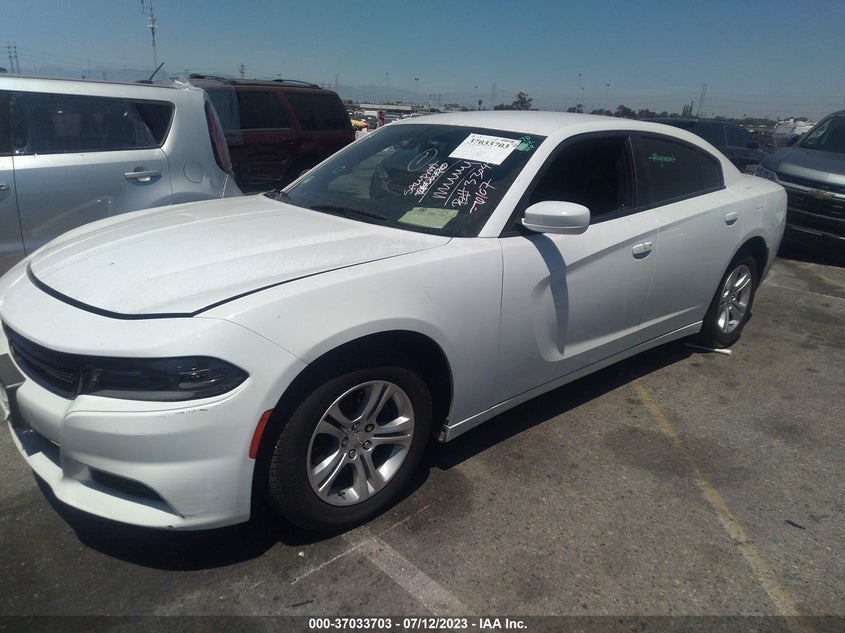 VIN 2C3CDXBG0LH166415 2020 DODGE CHARGER SXT