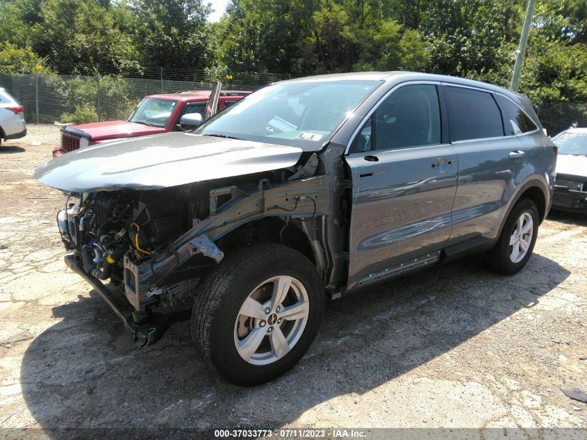 2022 KIA SORENTO LX - 5XYRGDLC3NG128380