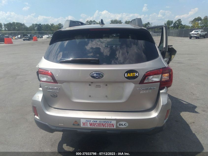 2016 SUBARU OUTBACK 2.5I PREMIUM - 4S4BSACC4G3225556