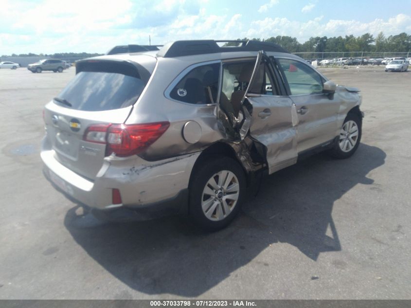 2016 SUBARU OUTBACK 2.5I PREMIUM - 4S4BSACC4G3225556