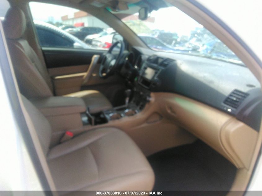 2013 TOYOTA HIGHLANDER - 5TDZK3EH5DS133762