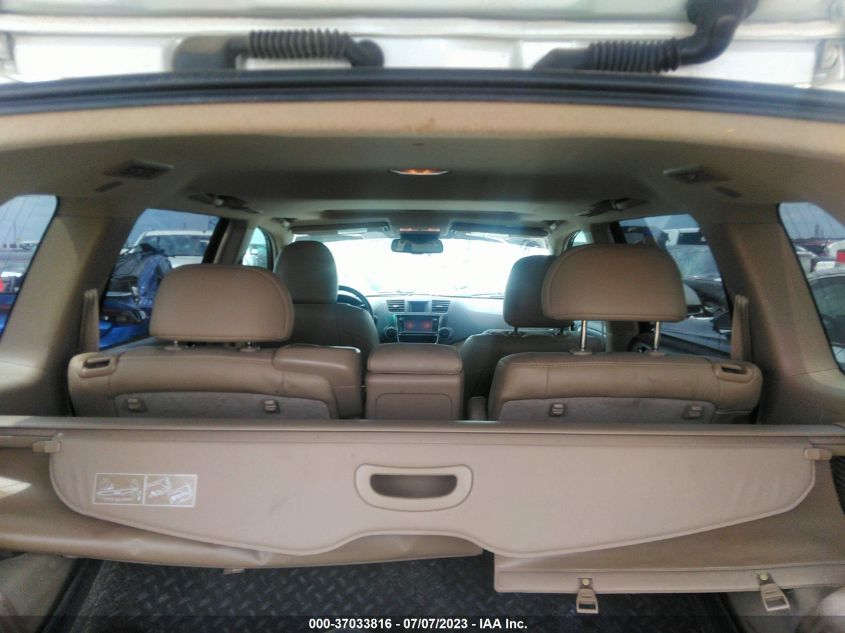 2013 TOYOTA HIGHLANDER - 5TDZK3EH5DS133762