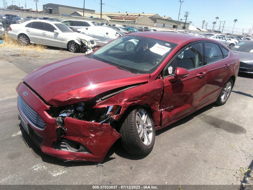 2016 FORD FUSION SE HYBRID - 3FA6P0LU7GR204086