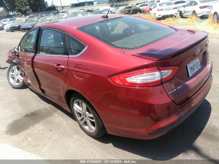 2016 FORD FUSION SE HYBRID - 3FA6P0LU7GR204086