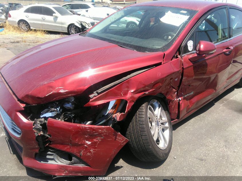 2016 FORD FUSION SE HYBRID - 3FA6P0LU7GR204086