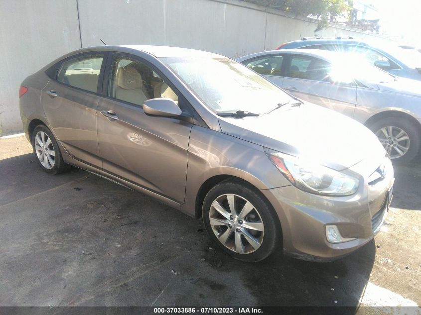 2013 HYUNDAI ACCENT GLS - KMHCU4AEXDU463535