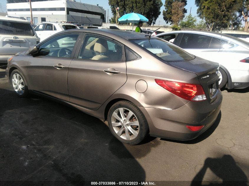 2013 HYUNDAI ACCENT GLS - KMHCU4AEXDU463535