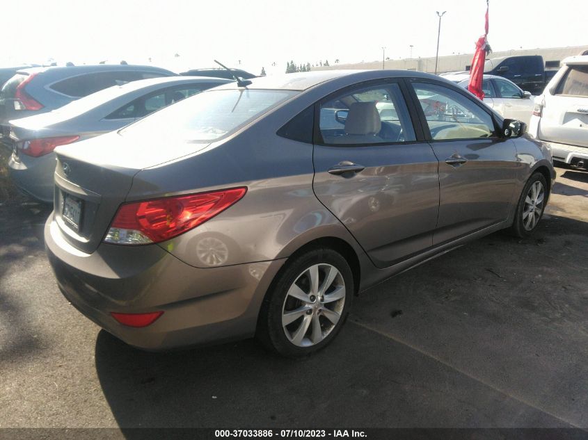 2013 HYUNDAI ACCENT GLS - KMHCU4AEXDU463535