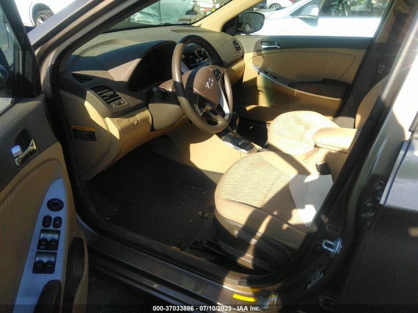 2013 HYUNDAI ACCENT GLS - KMHCU4AEXDU463535