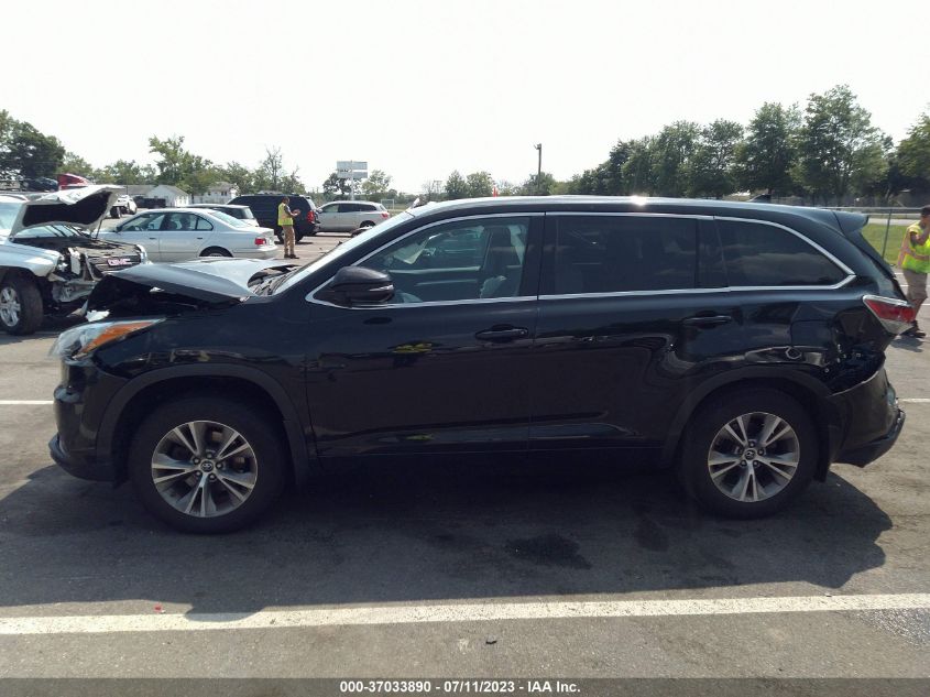 2016 TOYOTA HIGHLANDER LE - 5TDBKRFH2GS311845