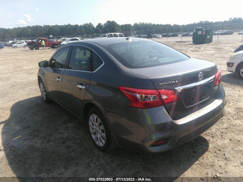 2017 NISSAN SENTRA SV - 3N1AB7APXHL654265