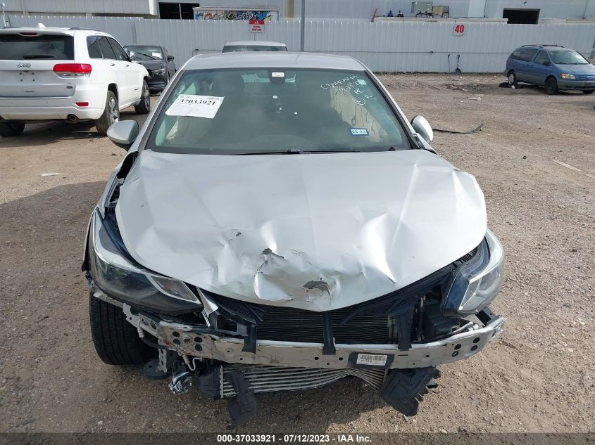 2019 CHEVROLET CRUZE LT - 1G1BE5SM3K7144829