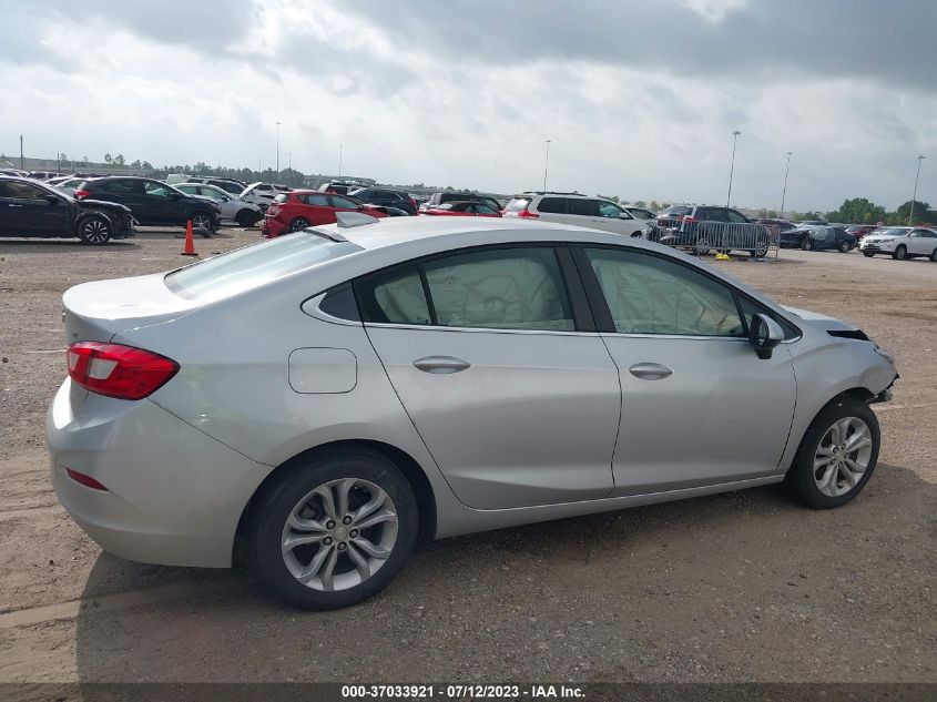 2019 CHEVROLET CRUZE LT - 1G1BE5SM3K7144829