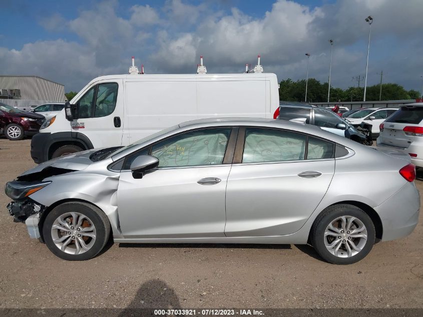 2019 CHEVROLET CRUZE LT - 1G1BE5SM3K7144829